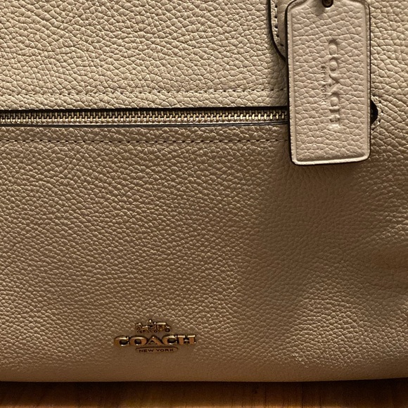 Neutral Coach bag purse - Picture 5 of 8